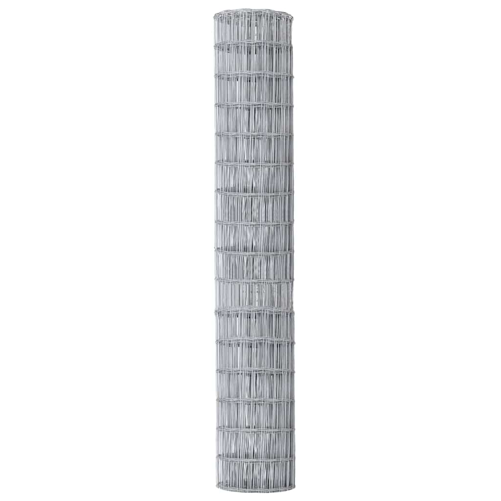 vidaXL Euro Fence 1.6 x 10 m PVC-coated iron 6