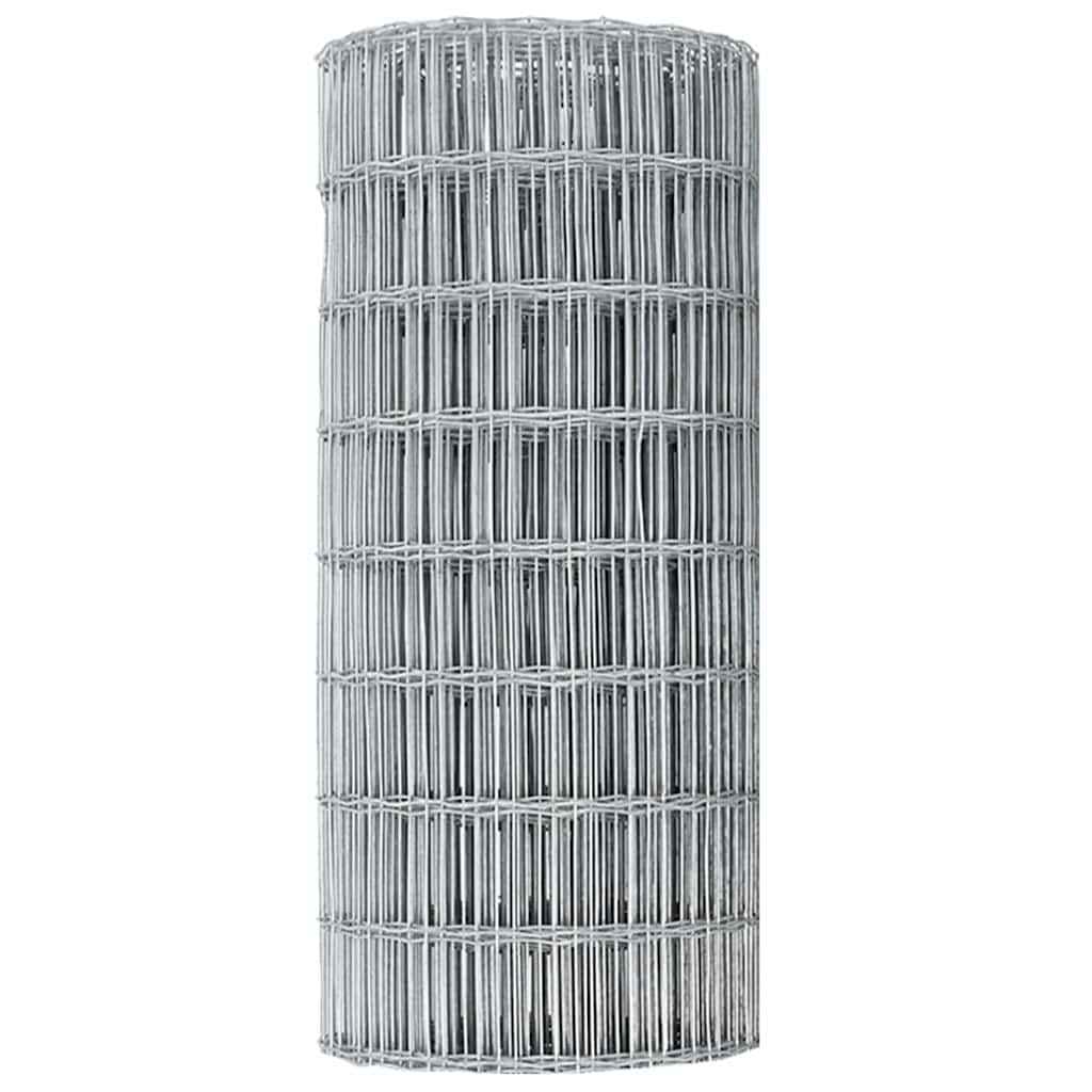 vidaXL Euro Fence 0.4 x 25 m PVC-coated iron 6