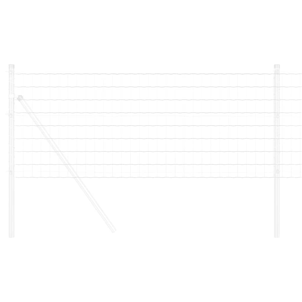 vidaXL Euro Fence 0.4 x 25 m PVC-coated iron 3