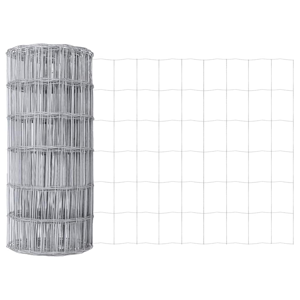 vidaXL Euro Fence 0.6 x 25 m PVC-coated iron 2