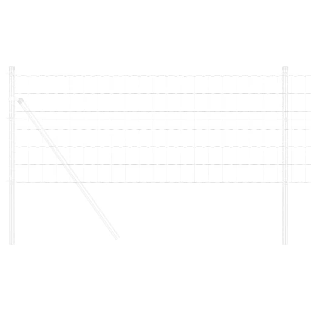 vidaXL Euro Fence 0.6 x 25 m PVC-coated iron 3