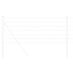 vidaXL Euro Fence 0.6 x 25 m PVC-coated iron 3