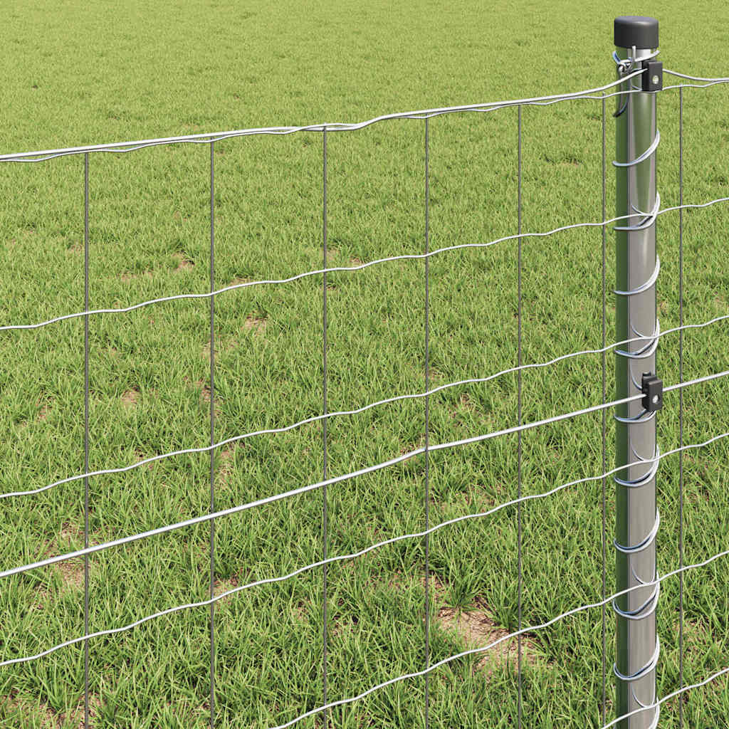 vidaXL Euro Fence 1 x 25 m PVC-coated iron 4