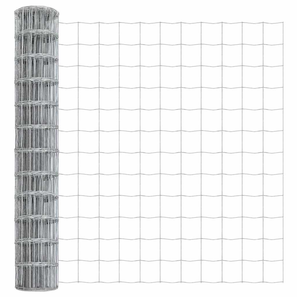vidaXL Euro Fence 1 x 25 m PVC-coated iron 2