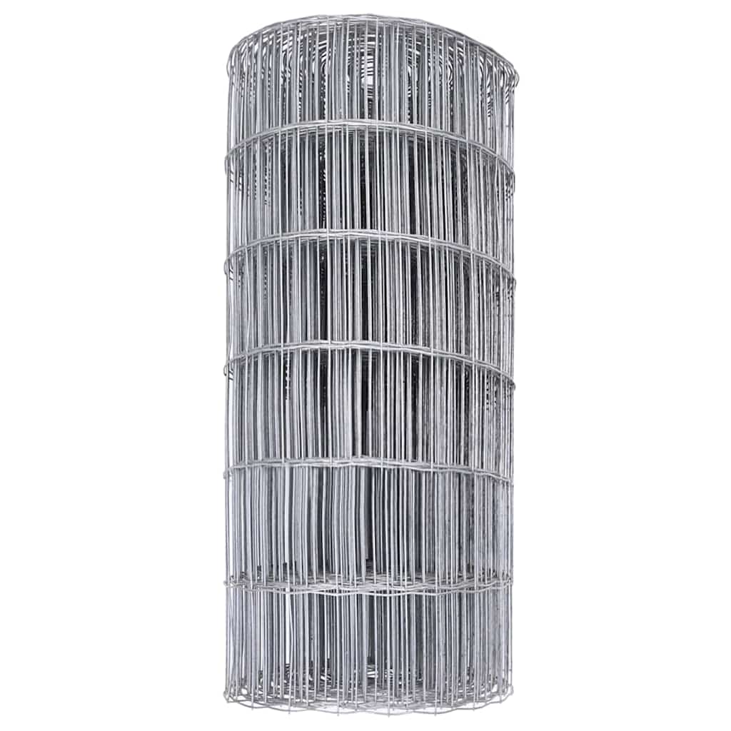 vidaXL Euro Fence 0.4 x 50 m PVC-coated iron 5