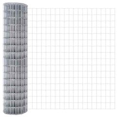 vidaXL Euro Fence 1 x 25 m PVC-coated iron 2