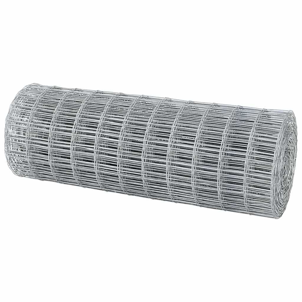 vidaXL Euro Fence 0.4 x 50 m PVC-coated iron 5