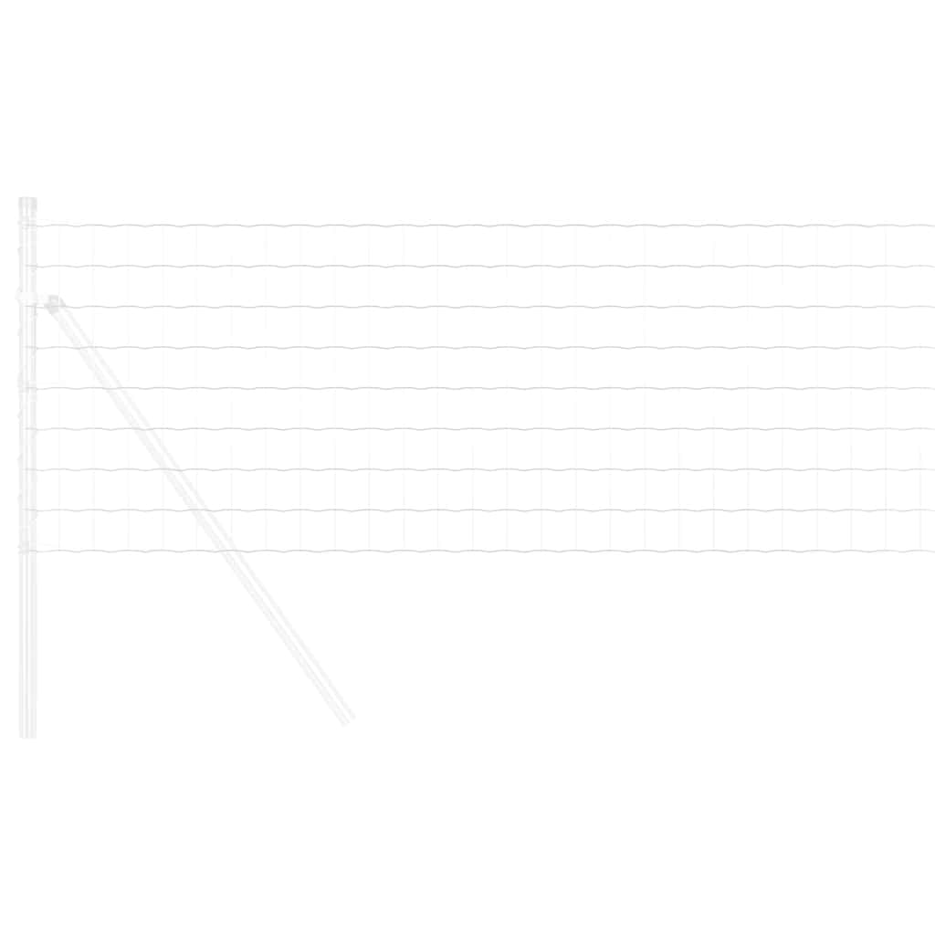 vidaXL Euro Fence 0.4 x 50 m PVC-coated iron 3