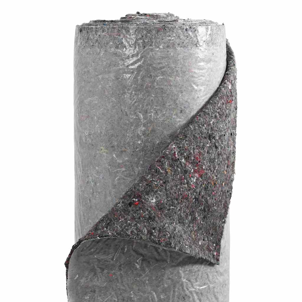 vidaXL Pond Fleece 1 x 10 m Polyester and Cotton Grey 6