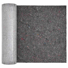 vidaXL Pond Fleece 1 x 10 m Polyester and Cotton Grey 4