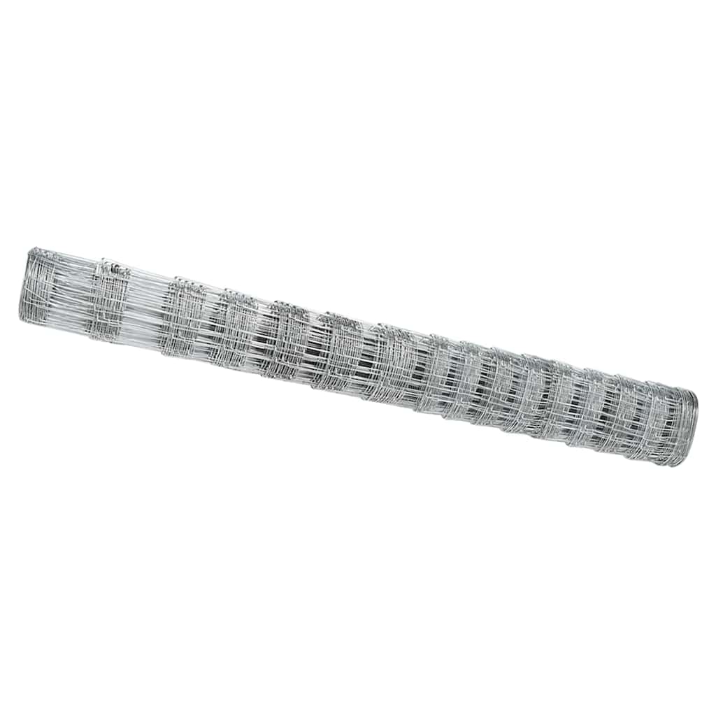 vidaXL Wild Fence Hot Dip Galvanized 1000 x 120 x 0.18 cm Iron 2