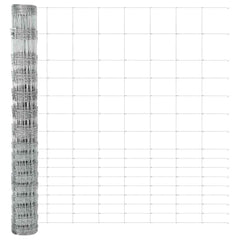 vidaXL Wild Fence Hot Dip Galvanized 1000 x 120 x 0.18 cm Iron 5