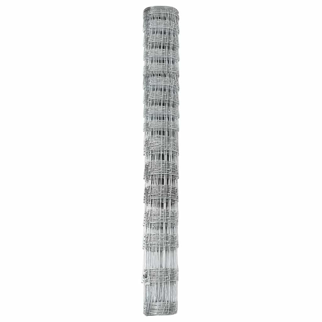 vidaXL Wild Fence Hot Dip Galvanized 1000 x 120 x 0.18 cm Iron 6