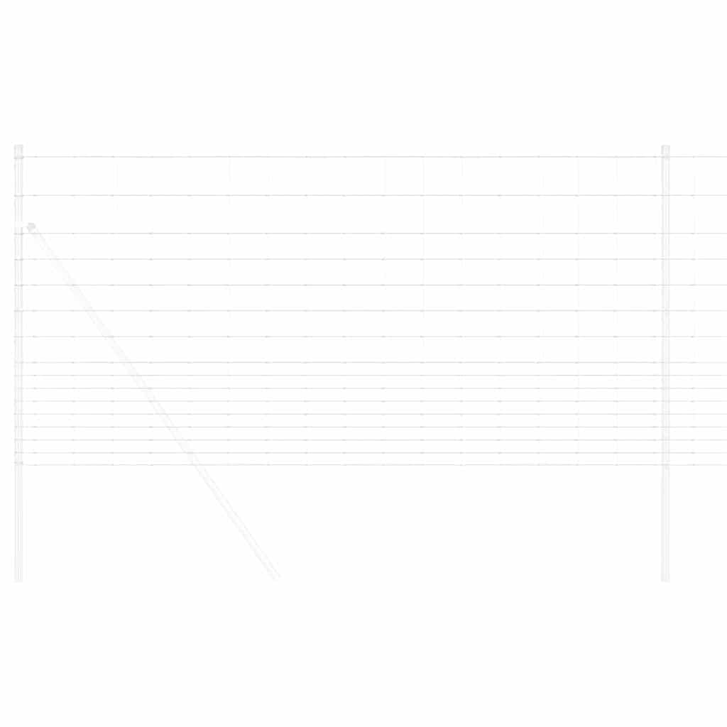 vidaXL Wild Fence Hot Dip Galvanized 1000 x 120 x 0.18 cm Iron 3