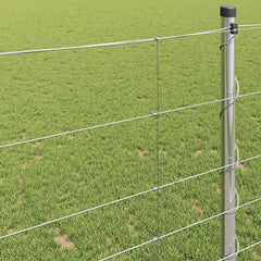 vidaXL Wild Fence Hot Dip Galvanized 1000 x 120 x 0.18 cm Iron 4