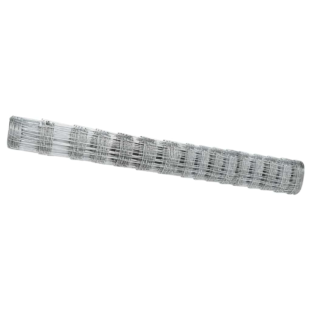 vidaXL Wild Fence Hot Dip Galvanized 1000 x 120 x 0.18 cm Iron 2