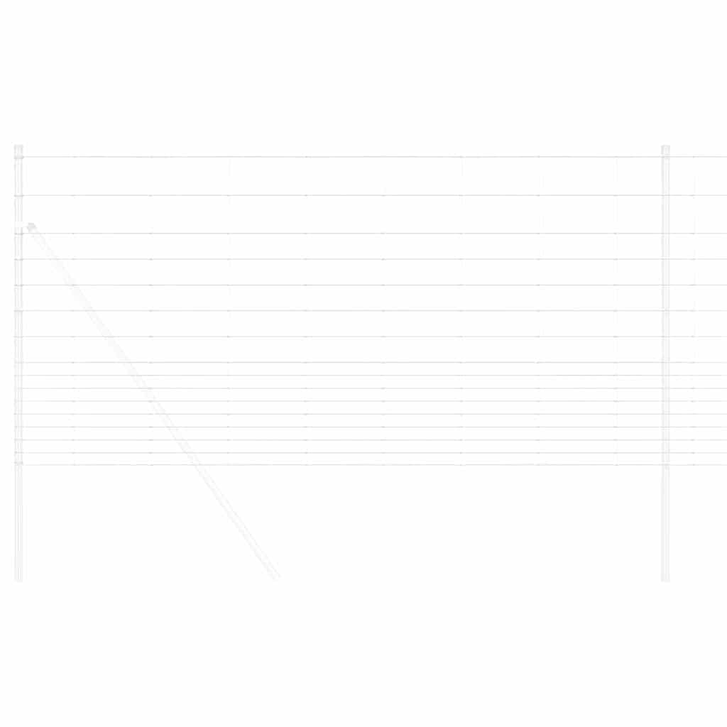 vidaXL Wild Fence Hot Dip Galvanized 1000 x 120 x 0.18 cm Iron 3