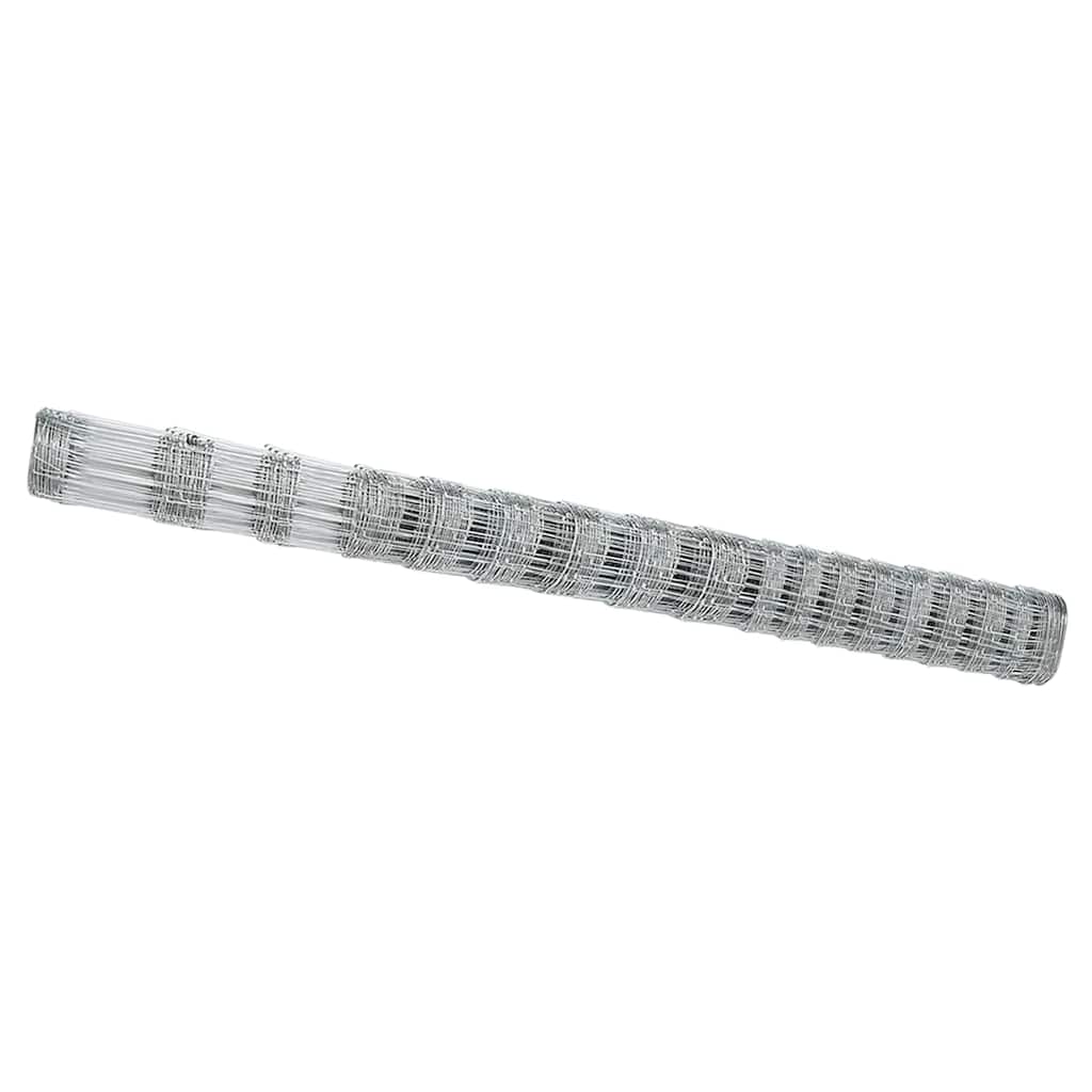 vidaXL Wild Fence Hot Dip Galvanized 1000 x 150 x 0.18 cm Iron 2