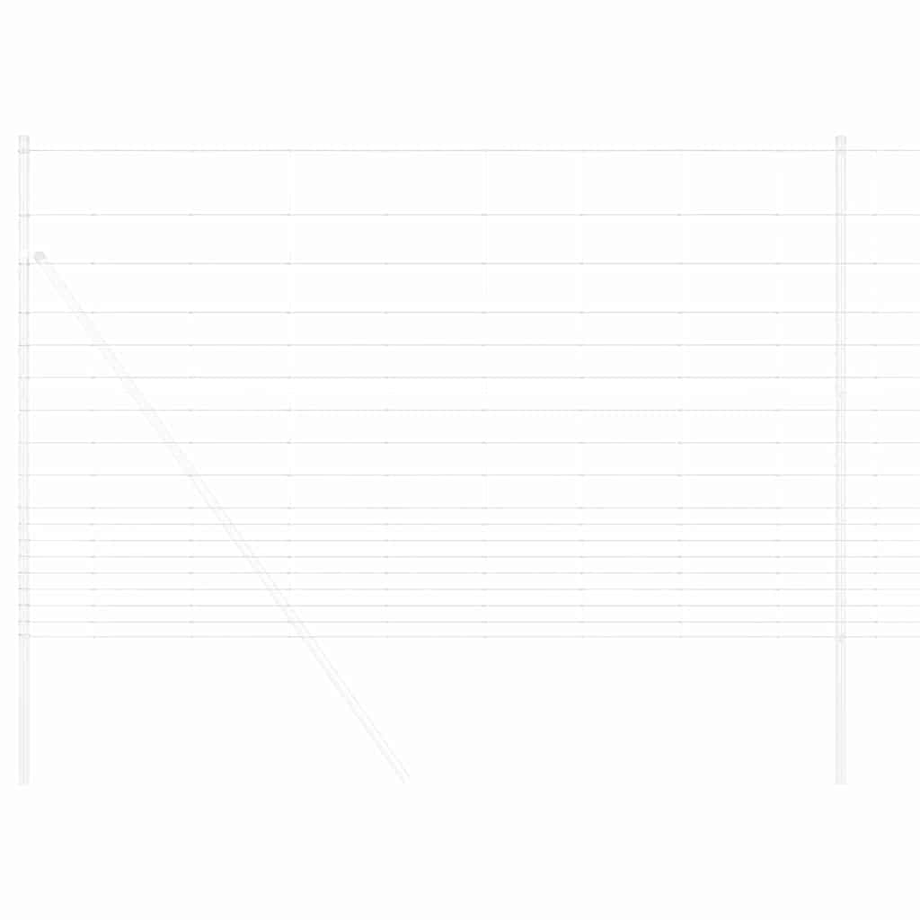 vidaXL Wild Fence Hot Dip Galvanized 1000 x 150 x 0.18 cm Iron 3