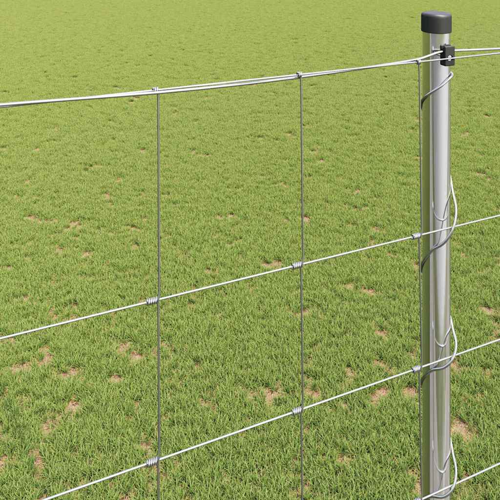 vidaXL Wild Fence Hot Dip Galvanized 1000 x 160 x 0.18 cm Iron 4