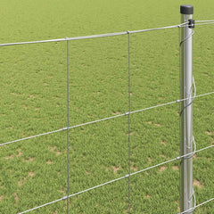 vidaXL Wild Fence Hot Dip Galvanized 1000 x 160 x 0.18 cm Iron 4
