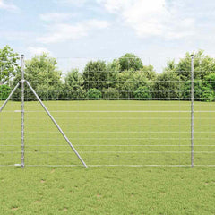 vidaXL Wild Fence Hot Dip Galvanized 1000 x 160 x 0.18 cm Iron 1