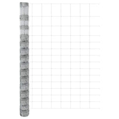 vidaXL Wild Fence Hot Dip Galvanized 1000 x 160 x 0.18 cm Iron 5