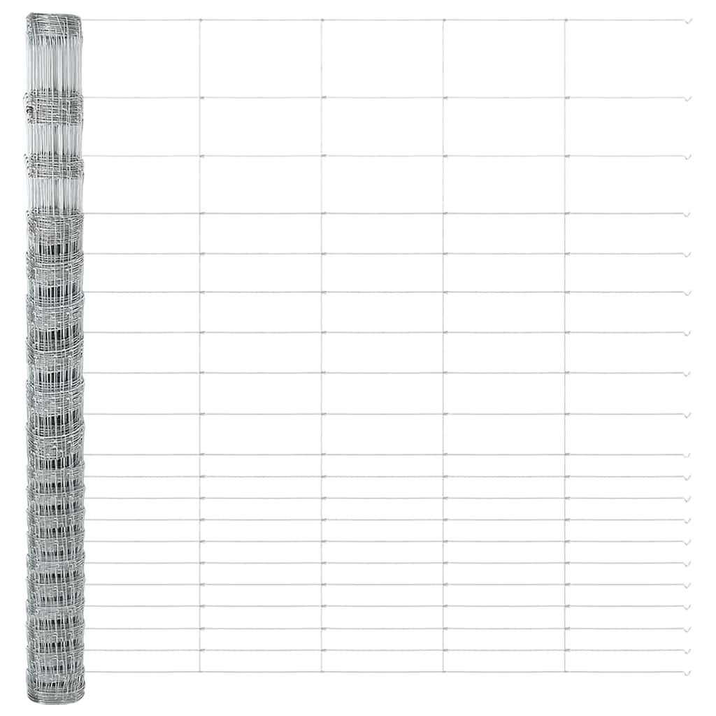vidaXL Wild Fence 1000 x 160 x 0.18 cm Iron Hot Dip Galvanized 5