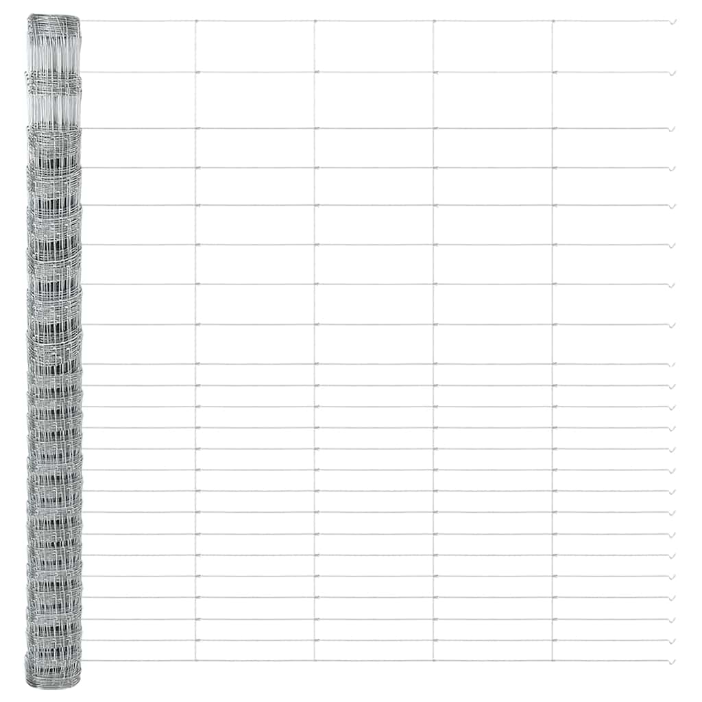 vidaXL Wild Fence 1000 x 150 x 0.18 cm Iron Hot Dip Galvanized 5