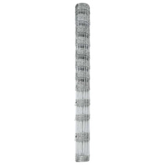 vidaXL Field Fence Silver 6