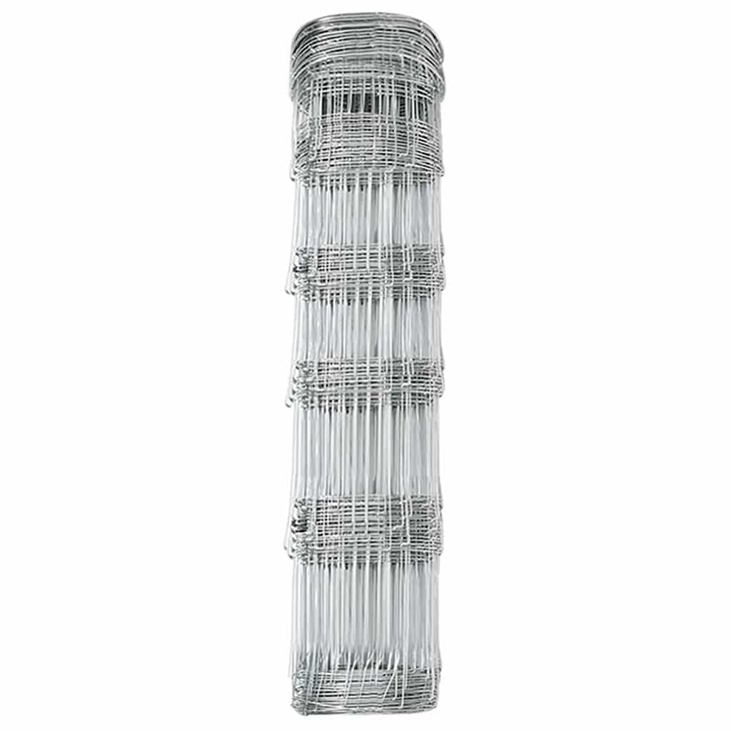 vidaXL Field Fence Silver 6