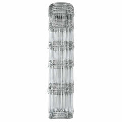 vidaXL Field Fence Silver 6