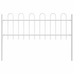 vidaXL Garden Fence BOXTEL White 2