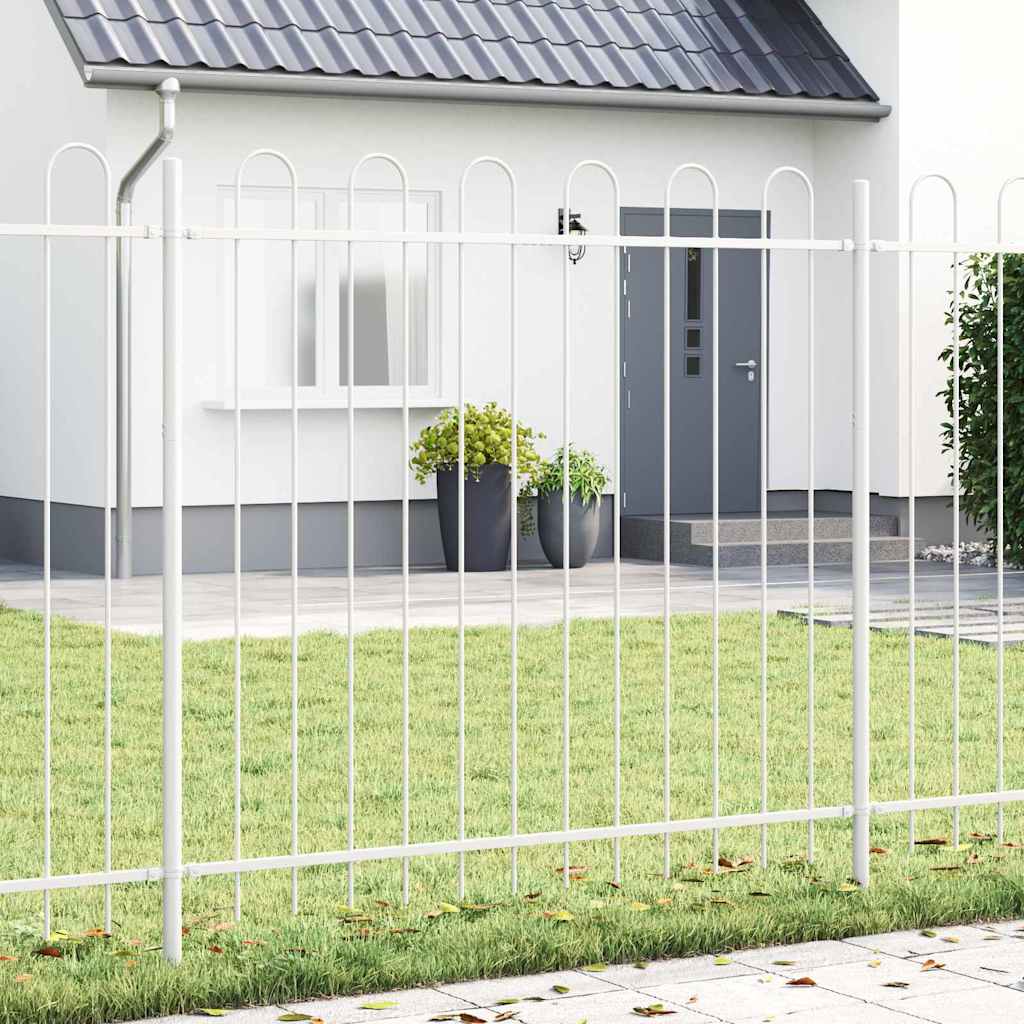 Garden Fence BOXTEL White 170 cm 150 cm
