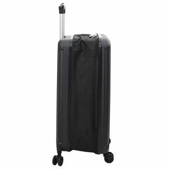 vidaXL Suitcase Folding with Lock Black 43 x 27 x 66 cm ABS Plastic 4