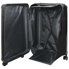 Suitcase Folding 50 x 30 x 76 cm ABS Plastic 28 inches Black