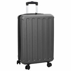 vidaXL Suitcase Folding Dark grey 43 x 27 x 66 cm ABS Plastic 1
