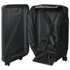 vidaXL Suitcase Folding Dark grey 43 x 27 x 66 cm ABS Plastic 2