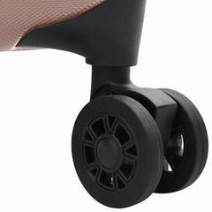 vidaXL Suitcase Folding Rose gold 34 x 23 x 55.5 cm ABS Plastic 6