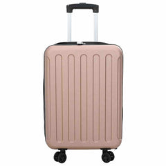 vidaXL Suitcase Folding Rose gold 34 x 23 x 55.5 cm ABS Plastic 3