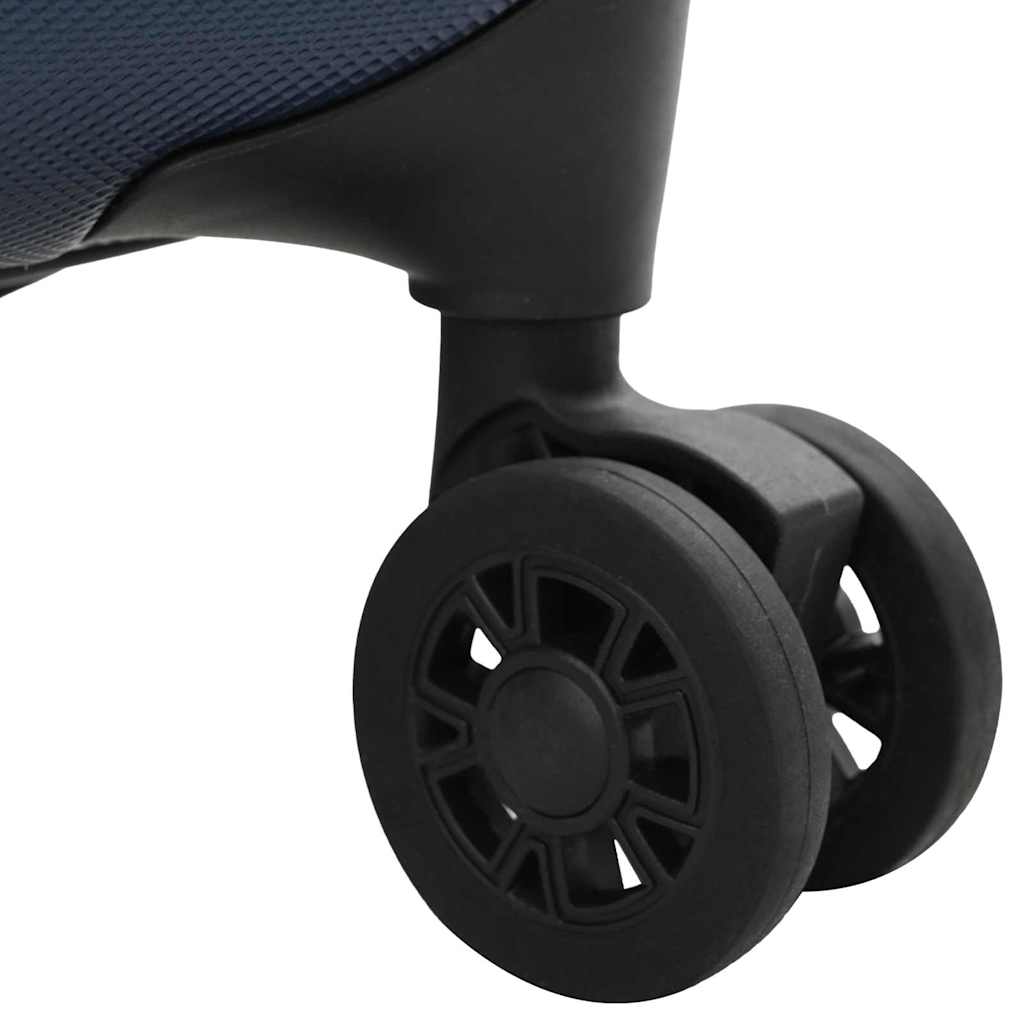 vidaXL Suitcase Folding Dark blue 43 x 27 x 66 cm ABS Plastic 6