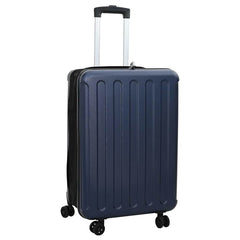 vidaXL Suitcase Folding Dark blue 43 x 27 x 66 cm ABS Plastic 1