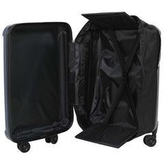 vidaXL Suitcase Folding Dark blue 43 x 27 x 66 cm ABS Plastic 3