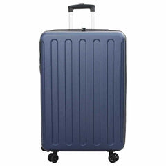 Suitcase Folding 50 x 30 x 76 cm ABS Plastic 28 inches Dark blue