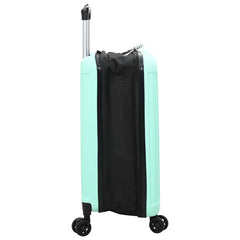 vidaXL Suitcase Folding Mint green 43 x 27 x 66 cm ABS Plastic 4
