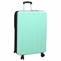 vidaXL Suitcase Folding Mint green 50 x 30 x 76 cm ABS Plastic 1