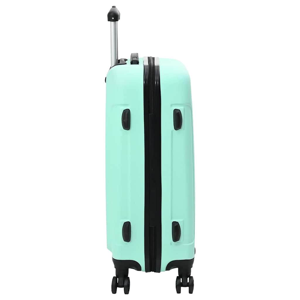 vidaXL Suitcase with Lock 3 pcs Mint Green 50 x 31 x 78 cm ABS Plastic 5