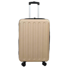 vidaXL Suitcase Folding Champagne 34 x 23 x 55.5 cm ABS Plastic 2