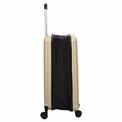 vidaXL Suitcase Folding Champagne 34 x 23 x 55.5 cm ABS Plastic 4