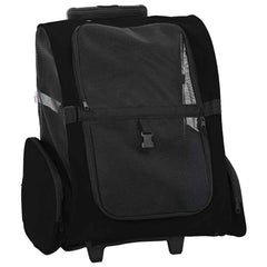 Pet Trolley 3-in-1 Design 48x32x(57-106) Oxford Fabric Black
